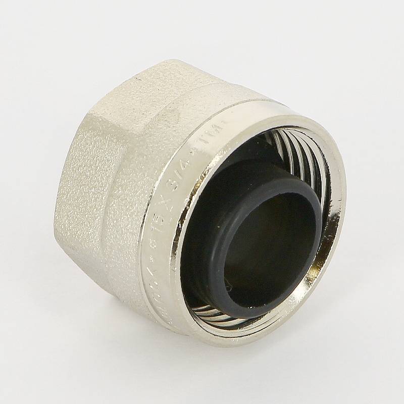 Соединитель для медных труб обжимной Tiemme Евроконус 15 мм х 3/4 1440008