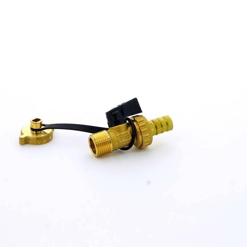 Кран сливной Tiemme Boiler со штуцером 1/2 2950001