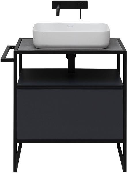 Тумба под раковину Allen Brau Priority 70 см матовый антрацит 1.31001.AM