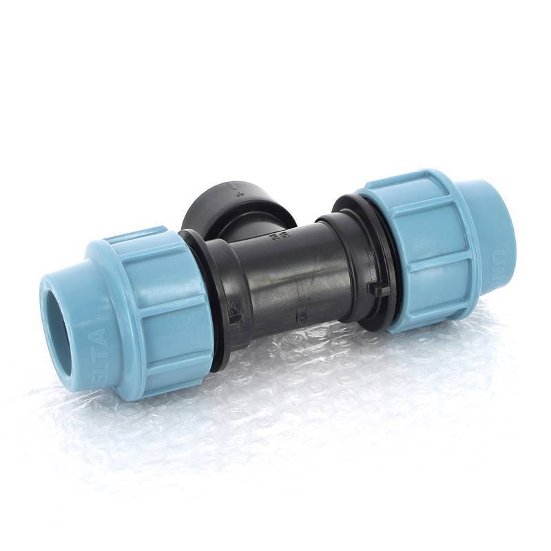 Тройник обжимной с внутренней резьбой Unidelta 32х1 для ПНД 1007032004