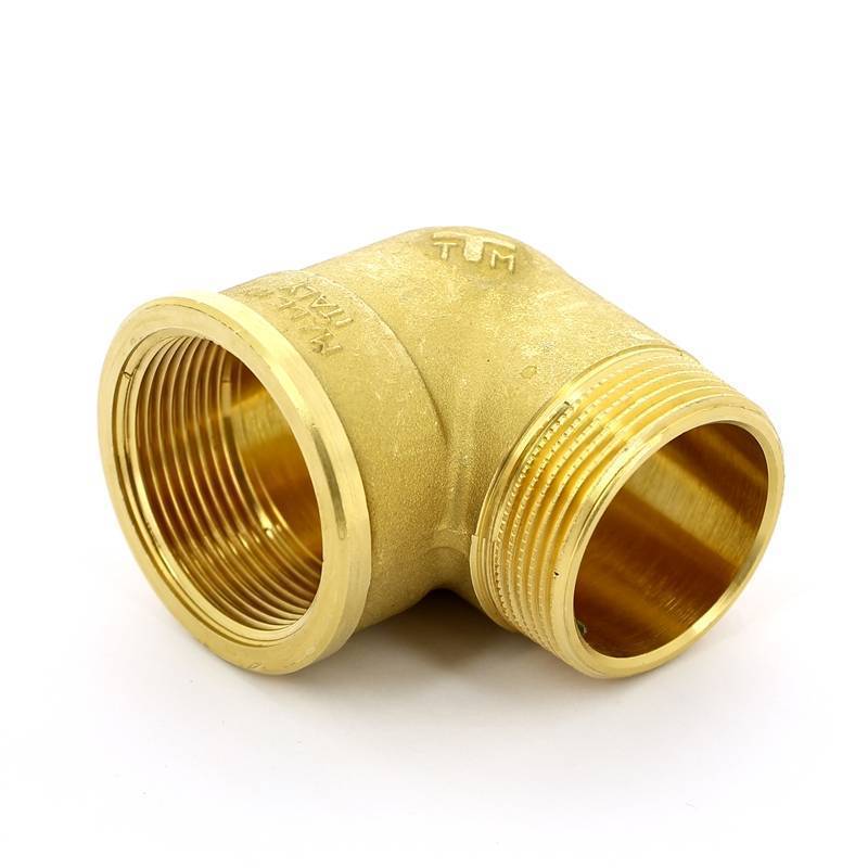 Угольник НВ Tiemme 1 1/2 латунь 1500119