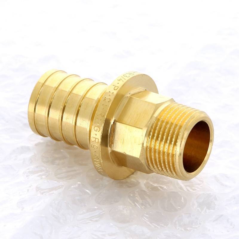 Муфта надвижная REHAU Rautitan RX 32х3/4 с наружной резьбой бронза 13660591001