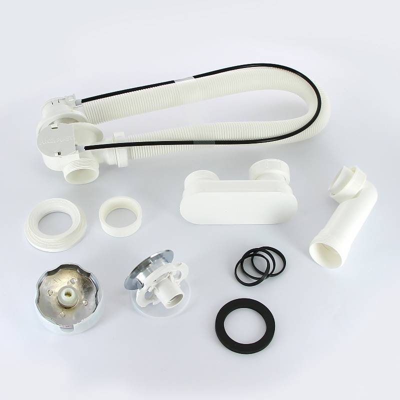 Слив-перелив для ванны Alcaplast A55K-80-RU-01 полуавтомат 40/50х800 мм хром A55K-80-RU-01