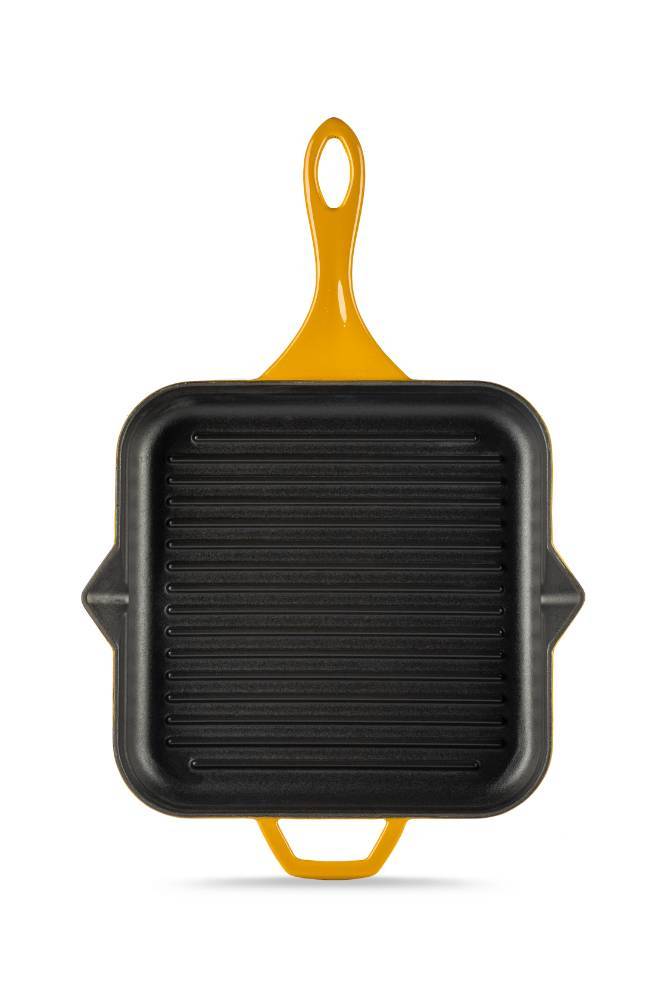 Сковорода-гриль квадратная Hascevher GTV 2828 Yellow 28х28 см A852528