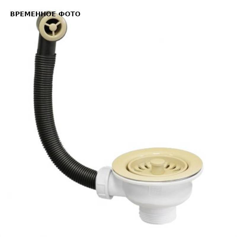 Слив-перелив для мойки Omoikiri 113 мм шампанское OF2-113S-CPNE