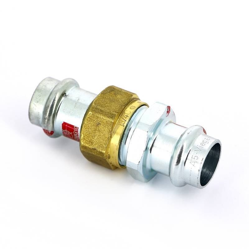 Муфта разъемная Viega Prestabo 18 мм пресс оцинкованная сталь 559311