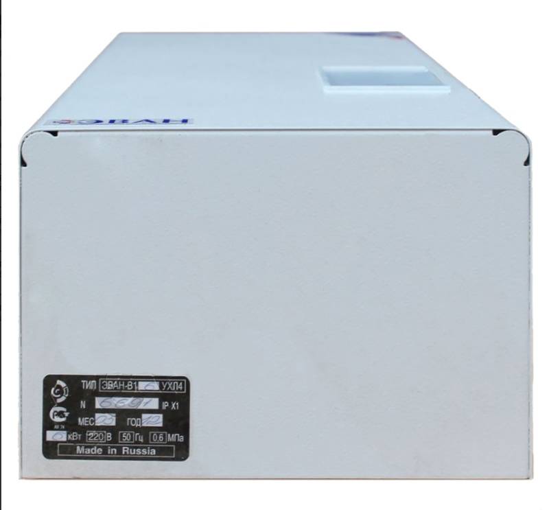 Водонагреватель электрический проточный ЭВАН В1-7.5 7.5 кВт 380 В 13150