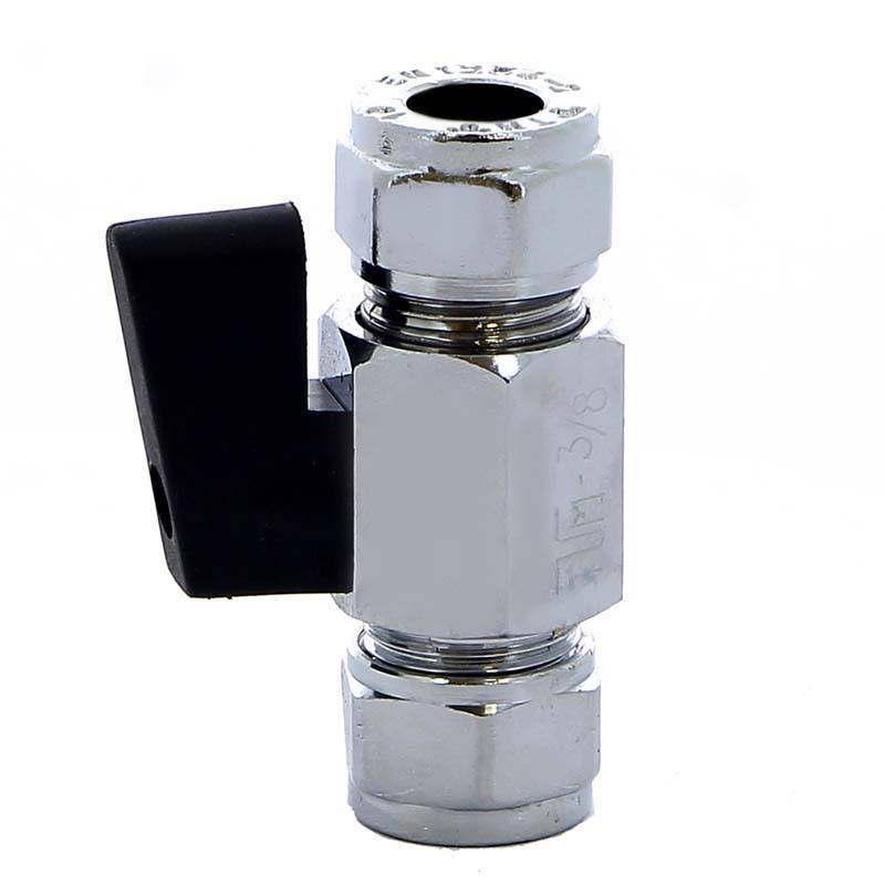 Кран шаровый мини Tiemme 10x10 мм обжим-обжим 2900012