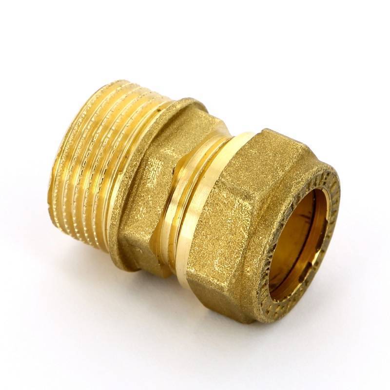 Муфта компрессионная Tiemme 1100 18х1/2 наружная резьба 1100009