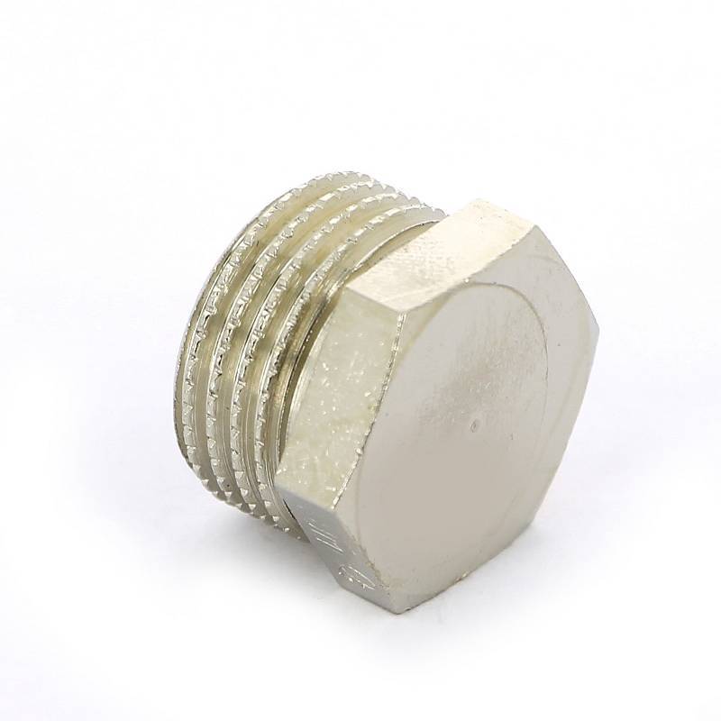 Заглушка никелированная Tiemme 1/2 наружная резьба 1500172