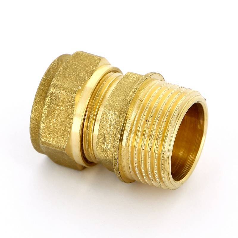 Муфта компрессионная Tiemme 1100 18х1/2 наружная резьба 1100009