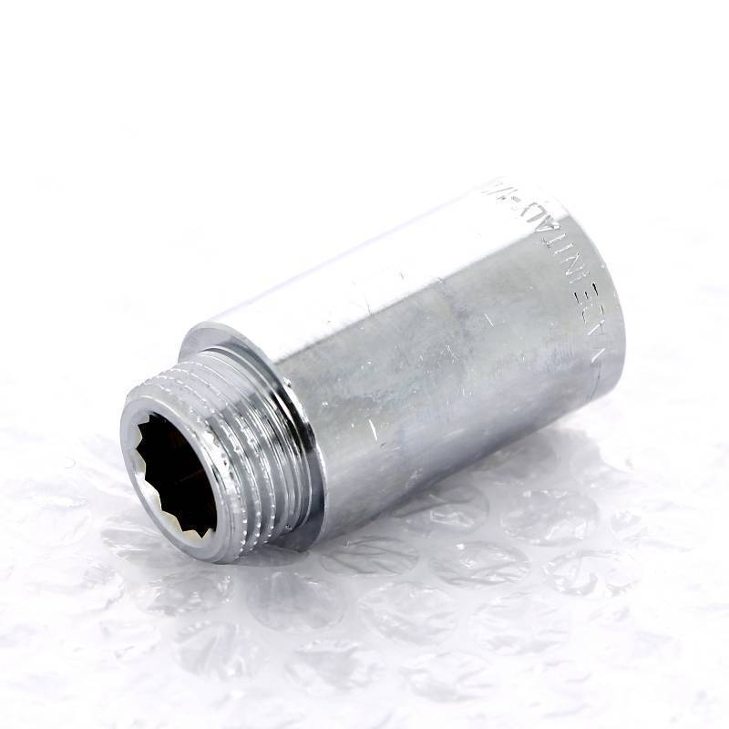 Удлинитель хромированный Tiemme 1/2 x 40 мм НВ 1500113