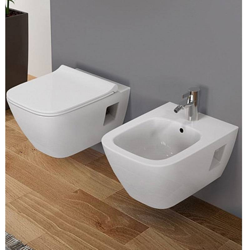 Унитаз подвесной Geberit Renova Plan Rimfree безободковый 54х35 см 500.378.01.1