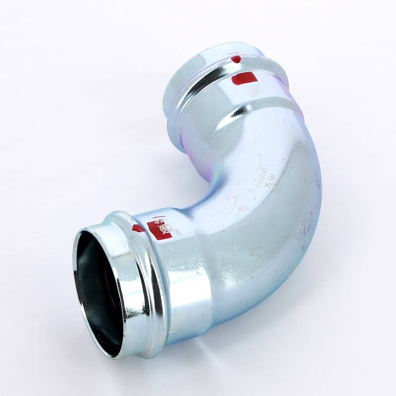 Угол 90° пресс Viega Prestabo оцинкованная сталь 54 мм 558185