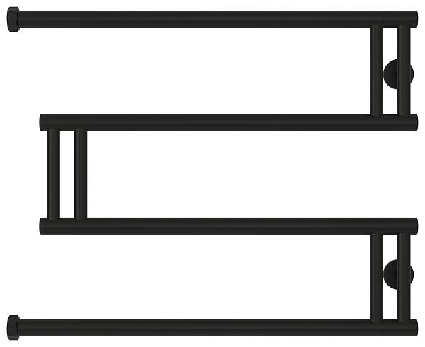 Полотенцесушитель водяной Сунержа High-Tech 650x500 мм матовый черный 31-4050-5065