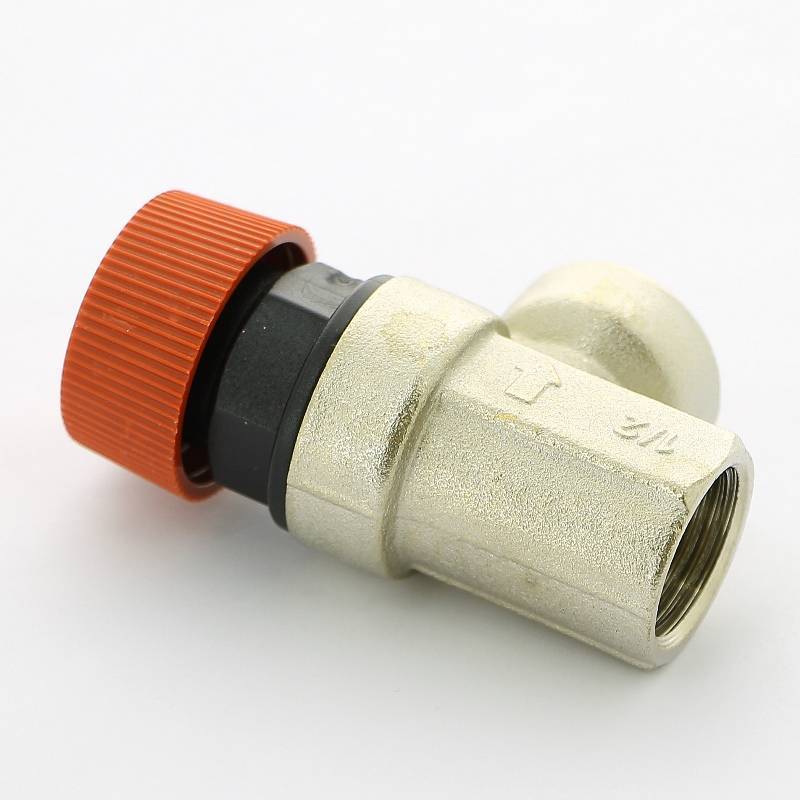 Предохранительный клапан Uni-Fitt 1/2 ВВ 6 бар никелированный 240N6022