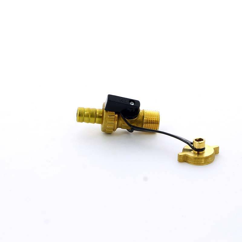 Кран сливной Tiemme Boiler со штуцером 1/2 2950001