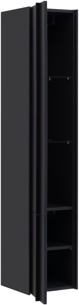 Шкаф-пенал подвесной Allen Brau Reality 30х31х148 см левосторонний антрацит матовый 1.32002.AM