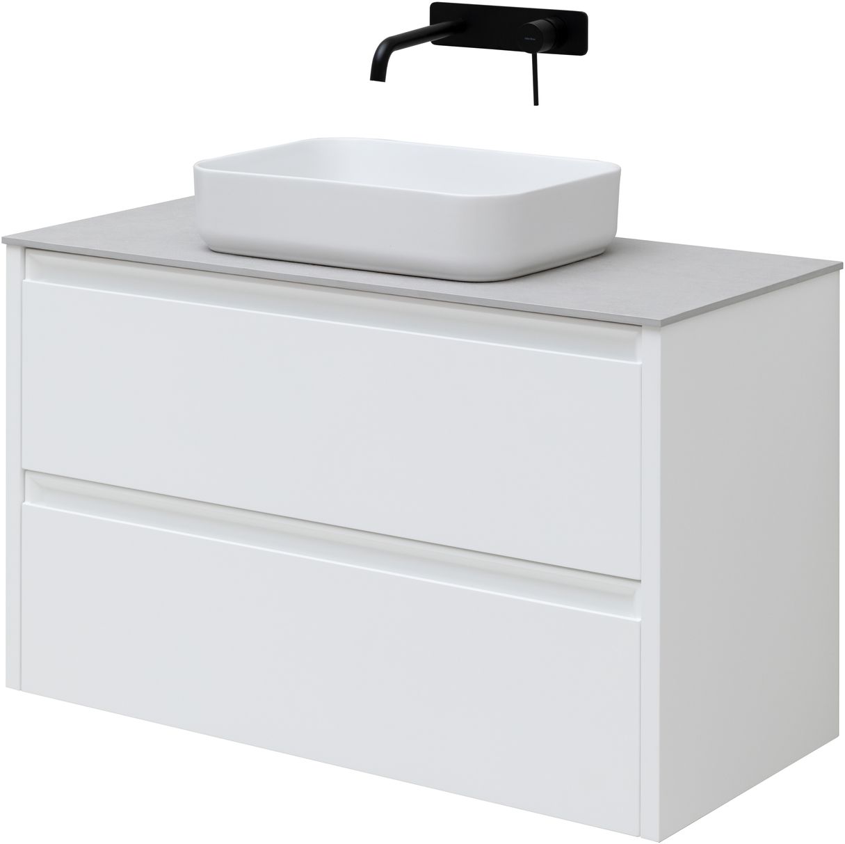 Тумба под раковину Allen Brau Fantasy 100x46x62 см белая 1.11003.WM