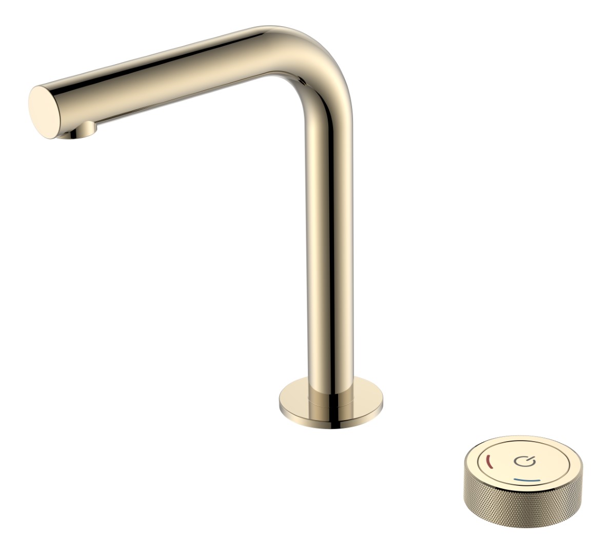 Смеситель для раковины Boheme Tech автоматический gold 158-G