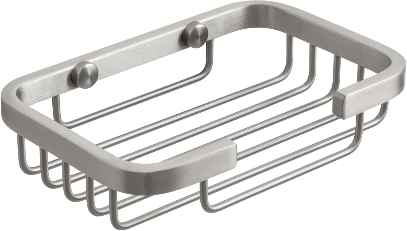 Мыльница подвесная Allen Brau Priority 14x9.5x3 см никель браш 6.31016-BN