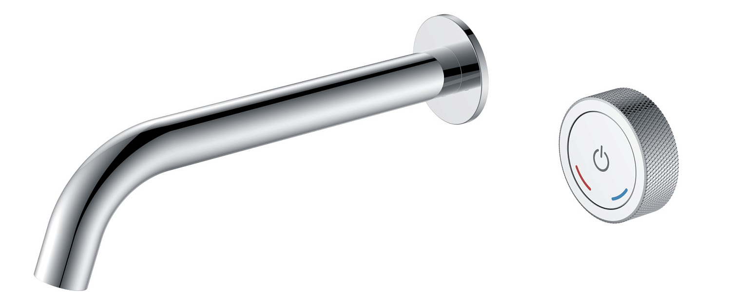 Смеситель для раковины Boheme Tech встраиваемый автоматический Chrome 158/2-CR