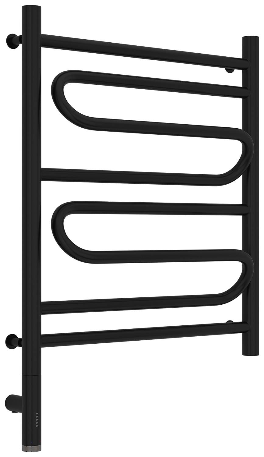 Полотенцесушитель электрический Сунержа Элегия 3.0 532x724 мм левый матовый черный 31-5818-6050