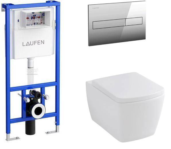 Унитаз подвесной Allen Brau Liberty с инсталляцией 36x50x35.5 см белый 00316507