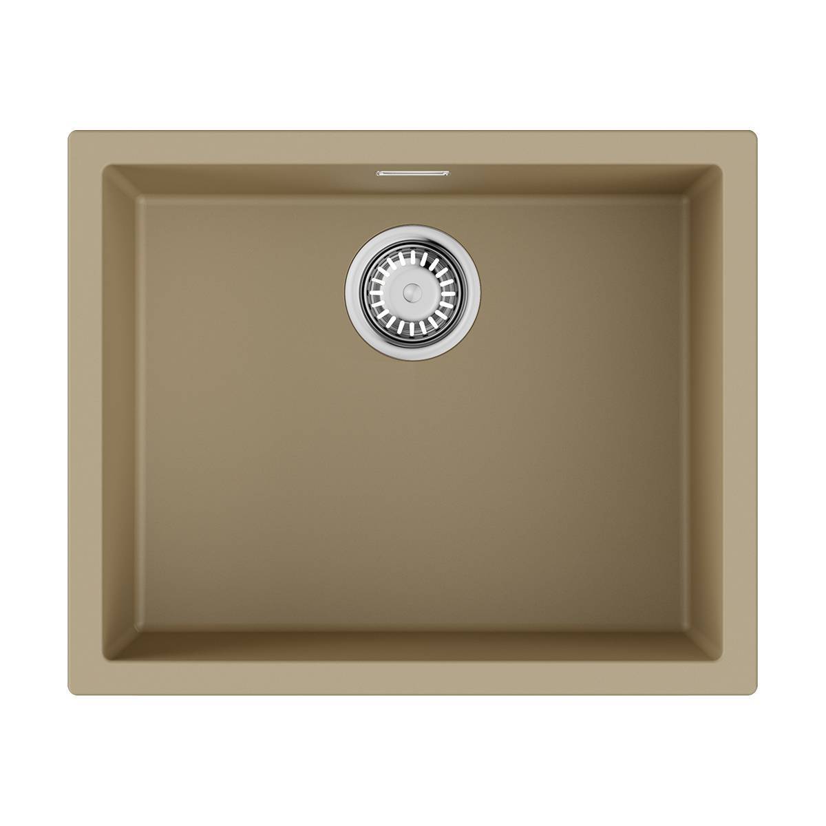 Кухонная мойка Omoikiri Yamakawa 55T-U/I Tetogranit 55,6x45,6 см шампань 4993435