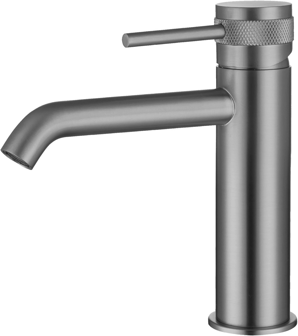 Смеситель для раковины Allen Brau Priority излив 13.1 см графит браш 5.31A01-MG