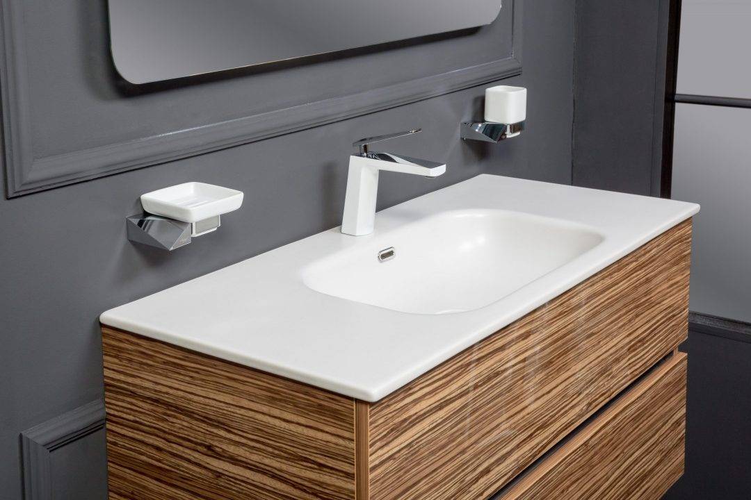 Тумба подвесная Armadi Art Vallessi 100х46х53 см темное дерево 837-100-Z