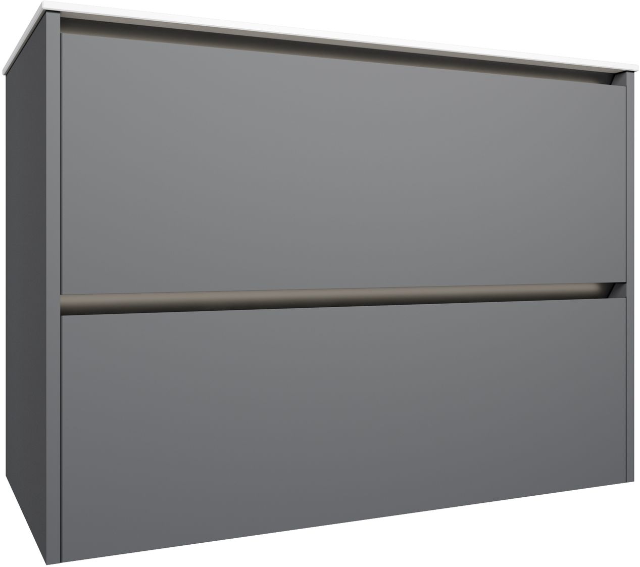 Тумба под раковину Allen Brau Activity 90x46x66.2 см платина/олива 1.34013.PGM