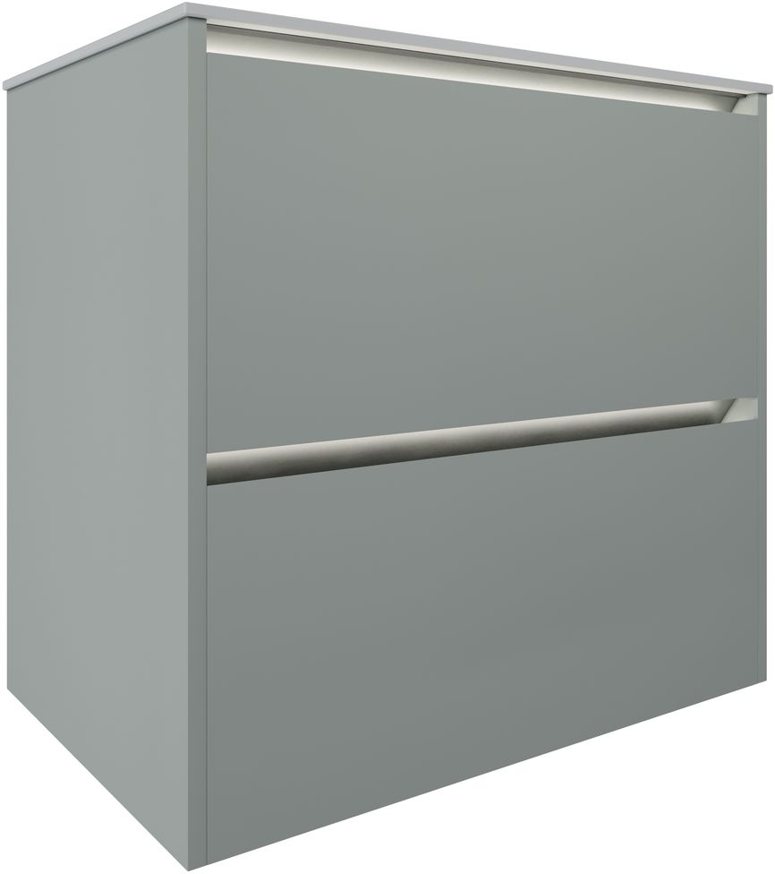 Тумба под раковину Allen Brau Activity 70x46x66,2 см папирус/олива 1.34011.PWM