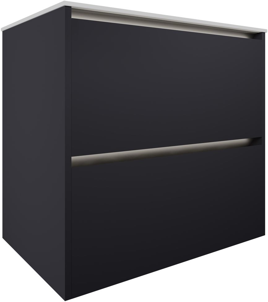 Тумба под раковину Allen Brau Activity 70x46x66,2 см антрацит/олива 1.34011.AM