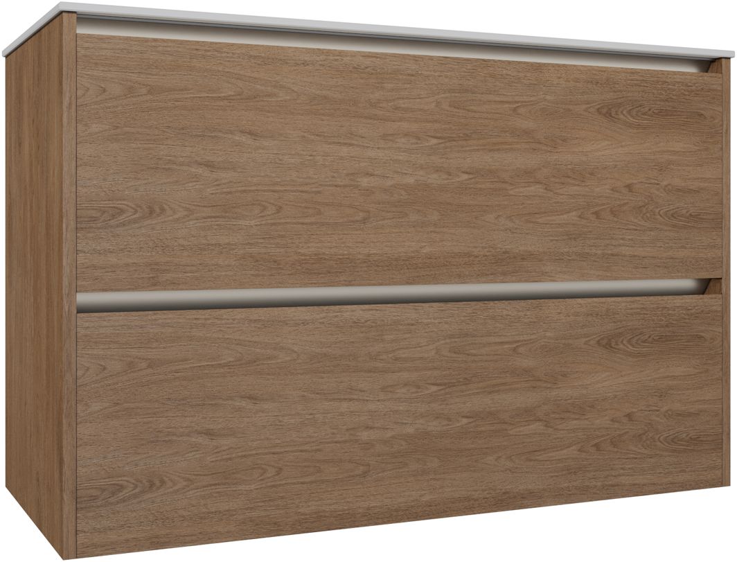 Тумба под раковину Allen Brau Activity 100x46x66.2 см дуб/олива 1.34014.NO