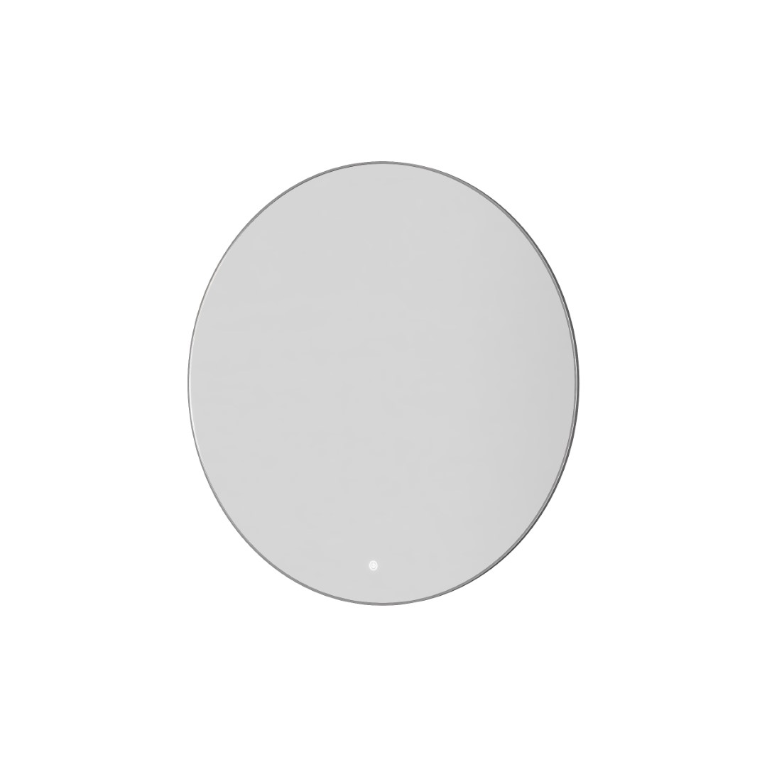 Зеркало круглое Boheme с LED-подсветкой, сенсором и антизапотеванием 80x80 см хром 545-80-CR