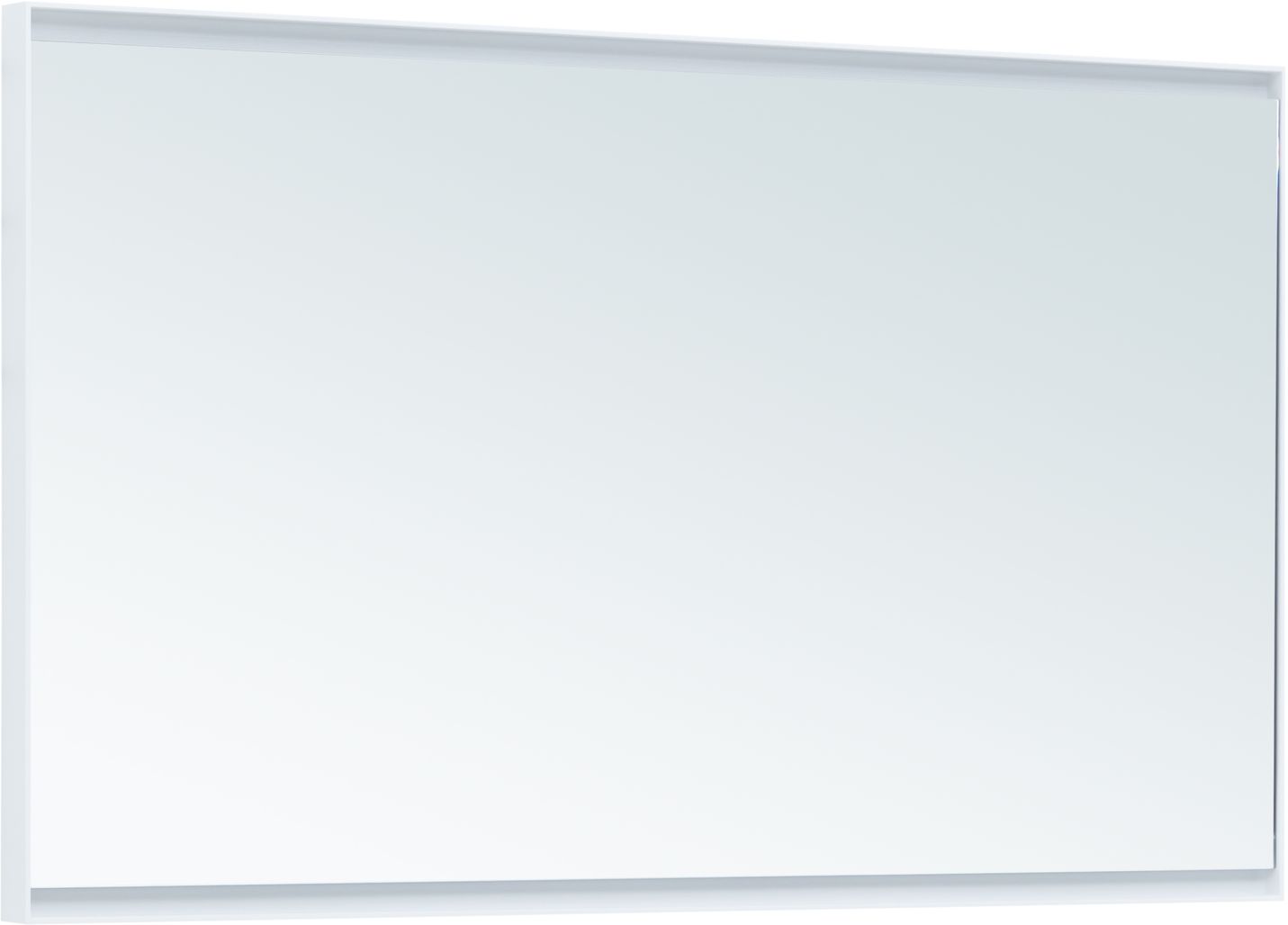 Зеркало подвесное Allen Brau Infinity прямоугольное с подсветкой 60x100 см белый 1.21019.WT