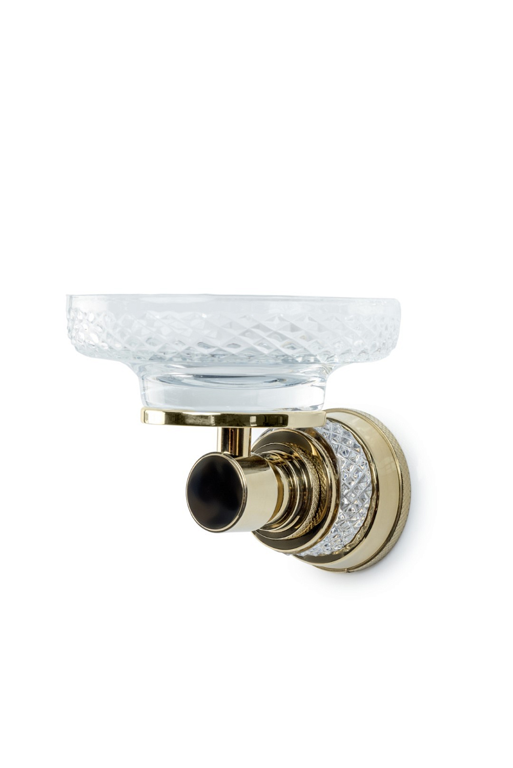 Мыльница настенная Boheme Aura золото 10243-G