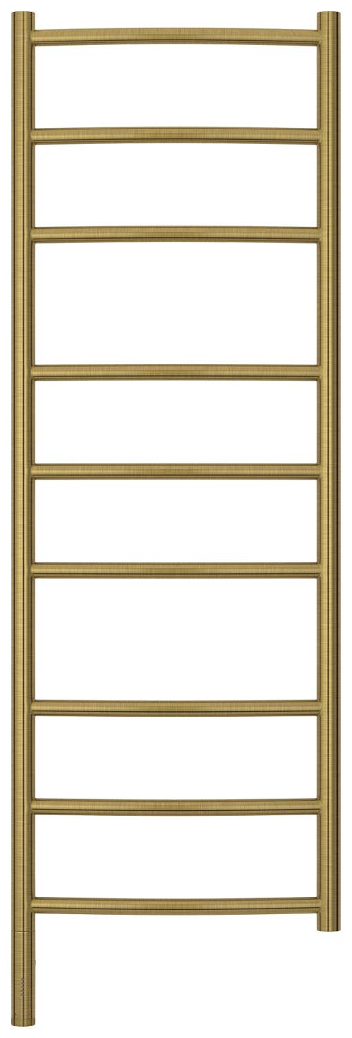 Полотенцесушитель электрический Сунержа Галант 3.0 432x1324 мм левый состаренная латунь 051-5800-1240