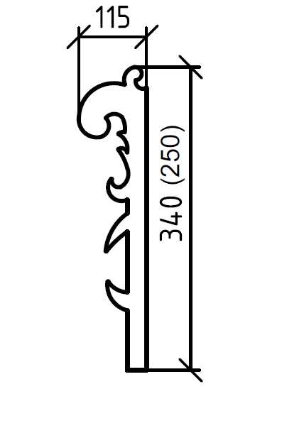 Ножки для мебели Armadi Art Neoart 2 шт бронза 883-BR