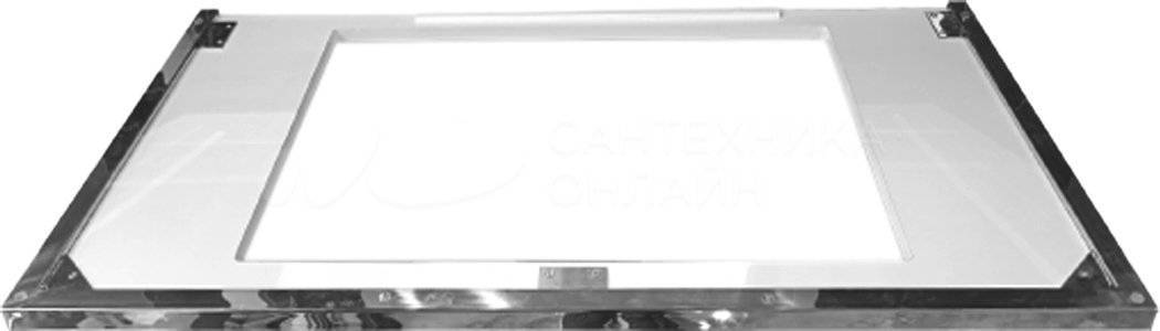 Подстолье Armadi Art Lucido 100х51,5х6 см хром 771-100-CR