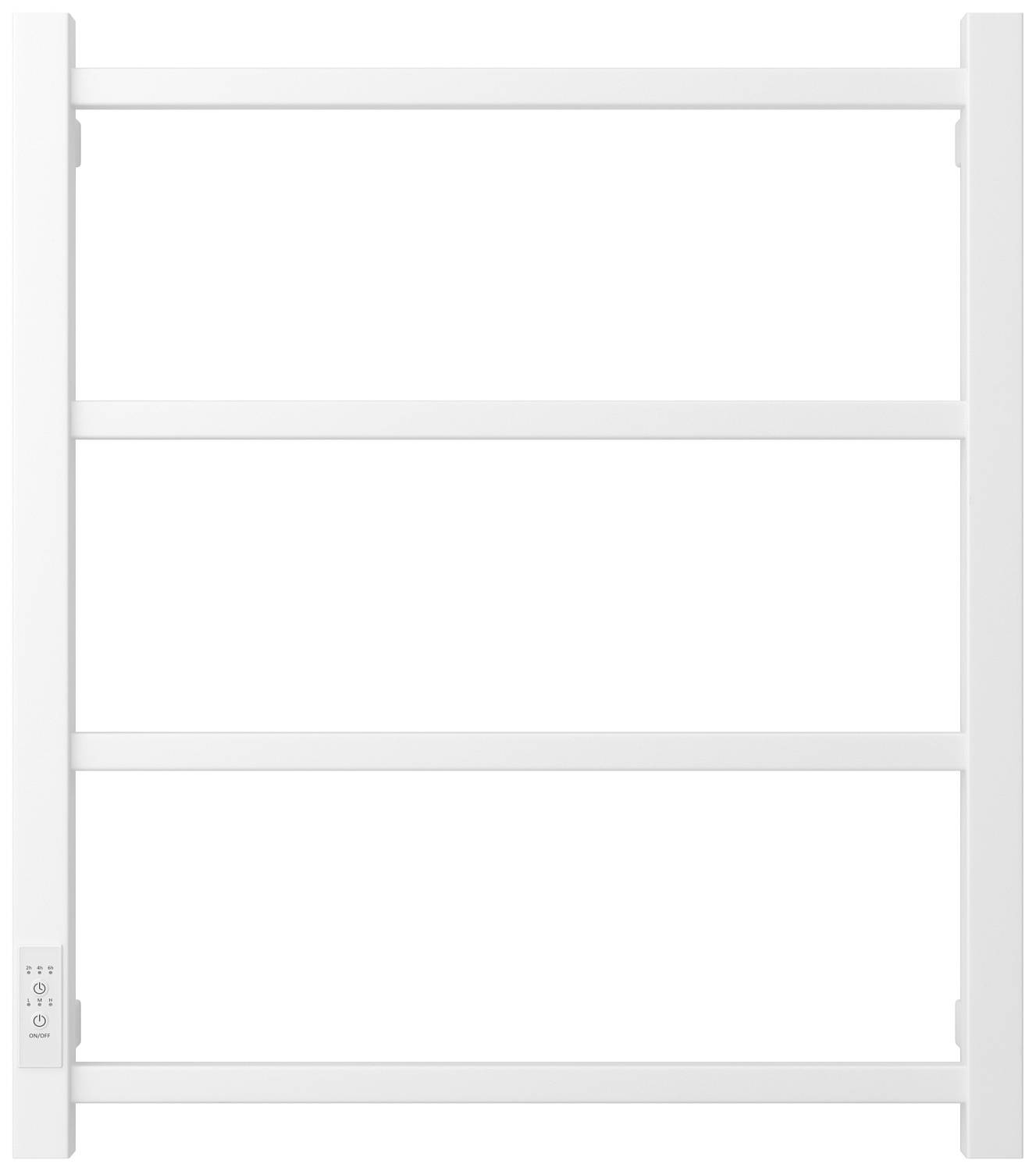 Полотенцесушитель электрический Стилье Формат 26 53x60 см правый белый матовый 30527-6050