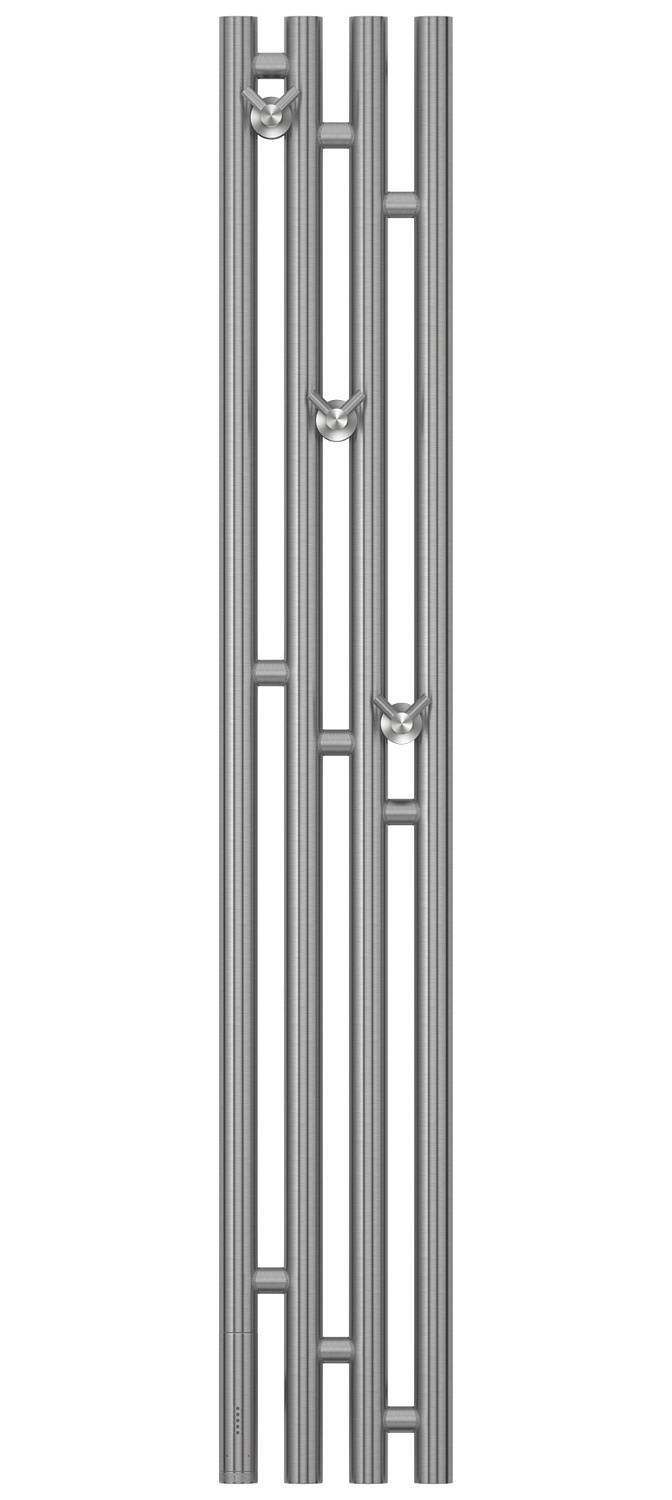 Полотенцесушитель электрический Сунержа Кантата 3.0 191x1200 мм левый сатин 071-5846-1216