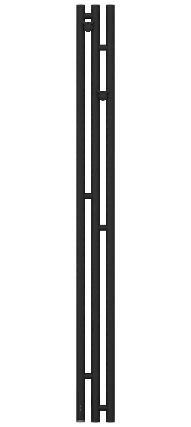 Полотенцесушитель электрический Сунержа Терция 3.0 13.8x150 см левый темный титан муар 15-5844-1511