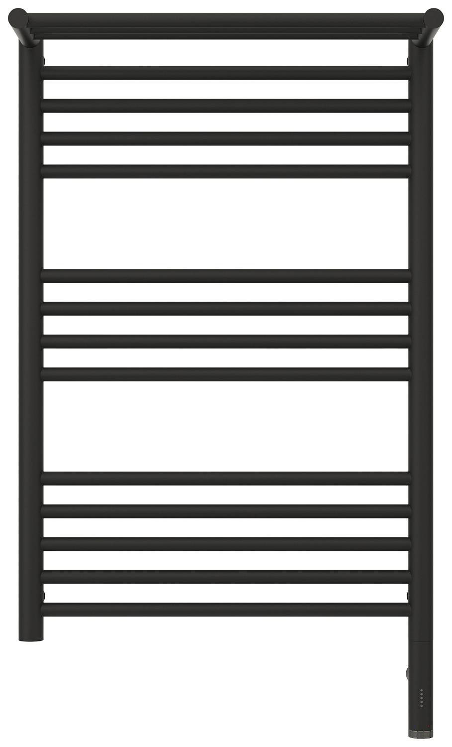 Полотенцесушитель электрический Сунержа Богема 3.0 с 1 полкой 532x924 мм правый темный титан муар 15-5807-8050
