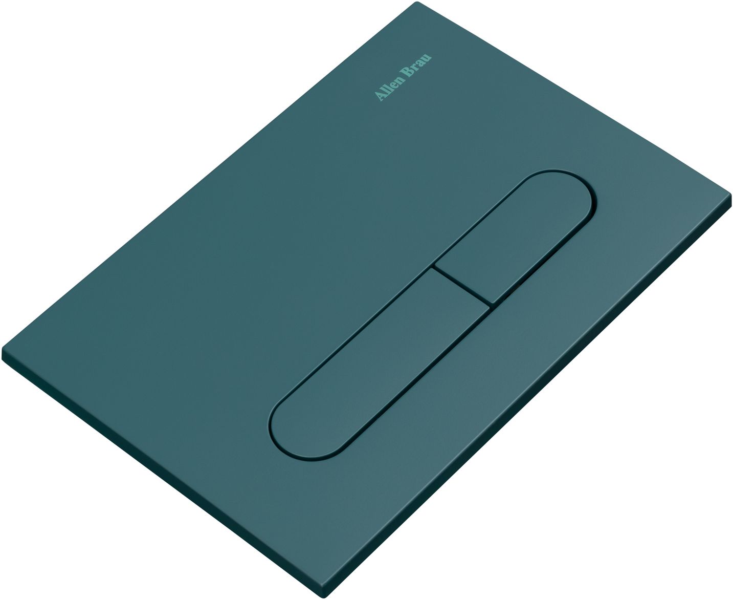 Клавиша смыва Allen Brau Project Color 23.1x15.7 см петроль 9.2PR01.PT