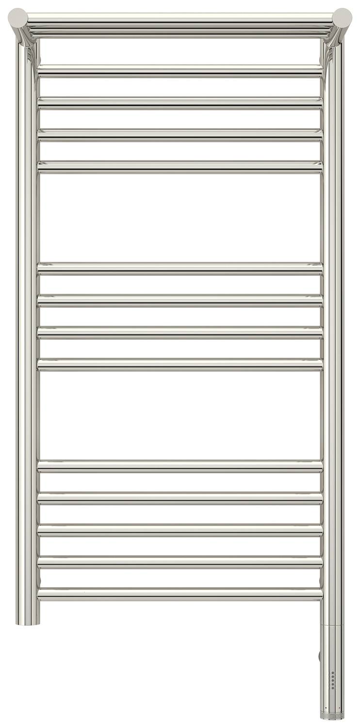 Полотенцесушитель электрический Сунержа Богема 3.0 с 1 полкой 432x924 мм правый без покрытия 00-5807-8040