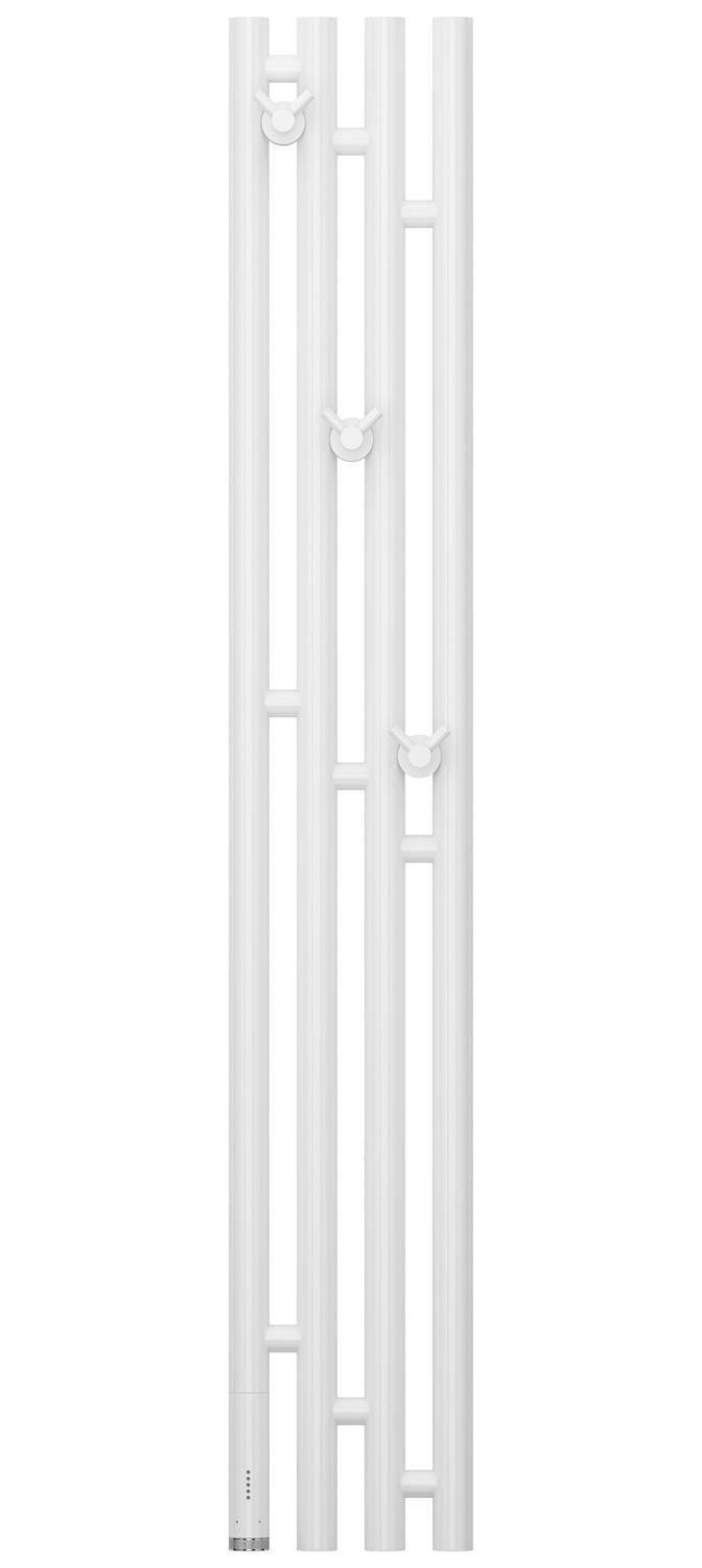 Полотенцесушитель электрический Сунержа Кантата 3.0 191x1200 мм левый белый 12-5846-1216