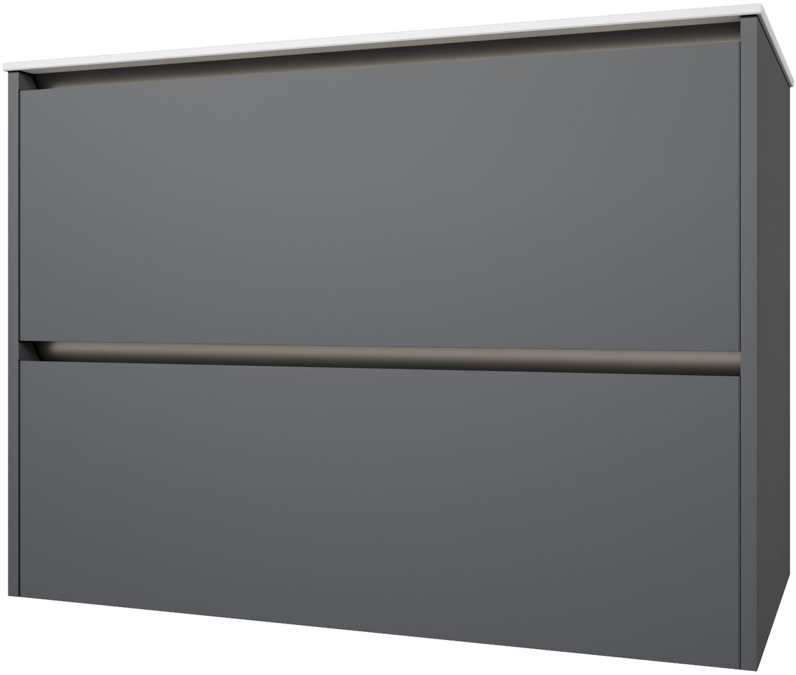 Тумба под раковину Allen Brau Activity 90x46x66.2 см платина/олива 1.34013.PGM