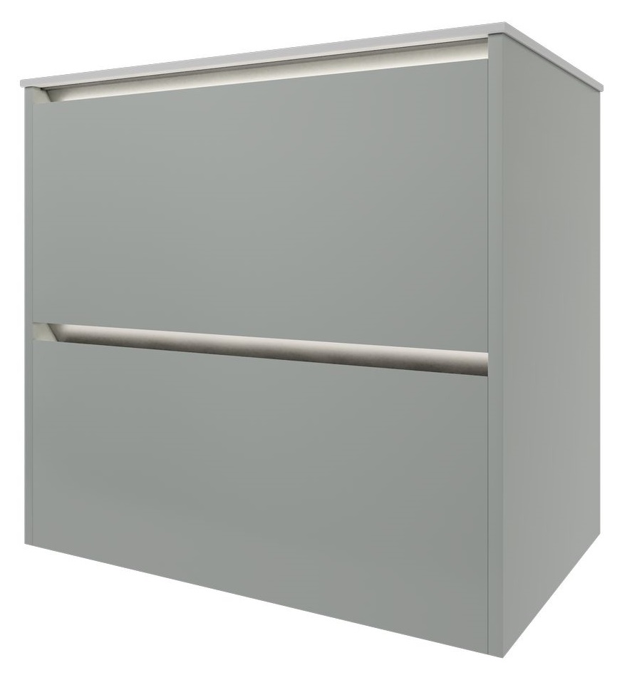 Тумба под раковину Allen Brau Activity 70x46x66,2 см папирус/олива 1.34011.PWM